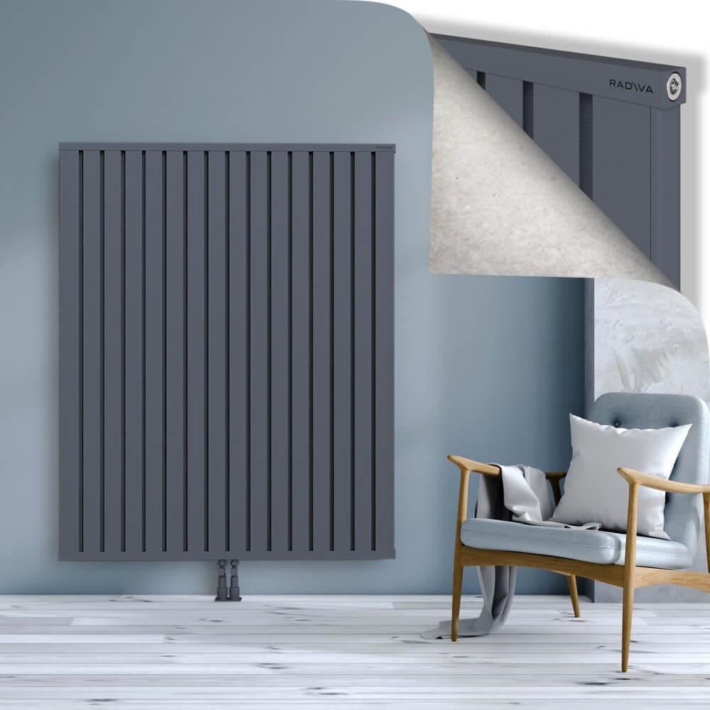 OBI Dekoratif Alüminyum Radyatör 1600x1284 Antrasit