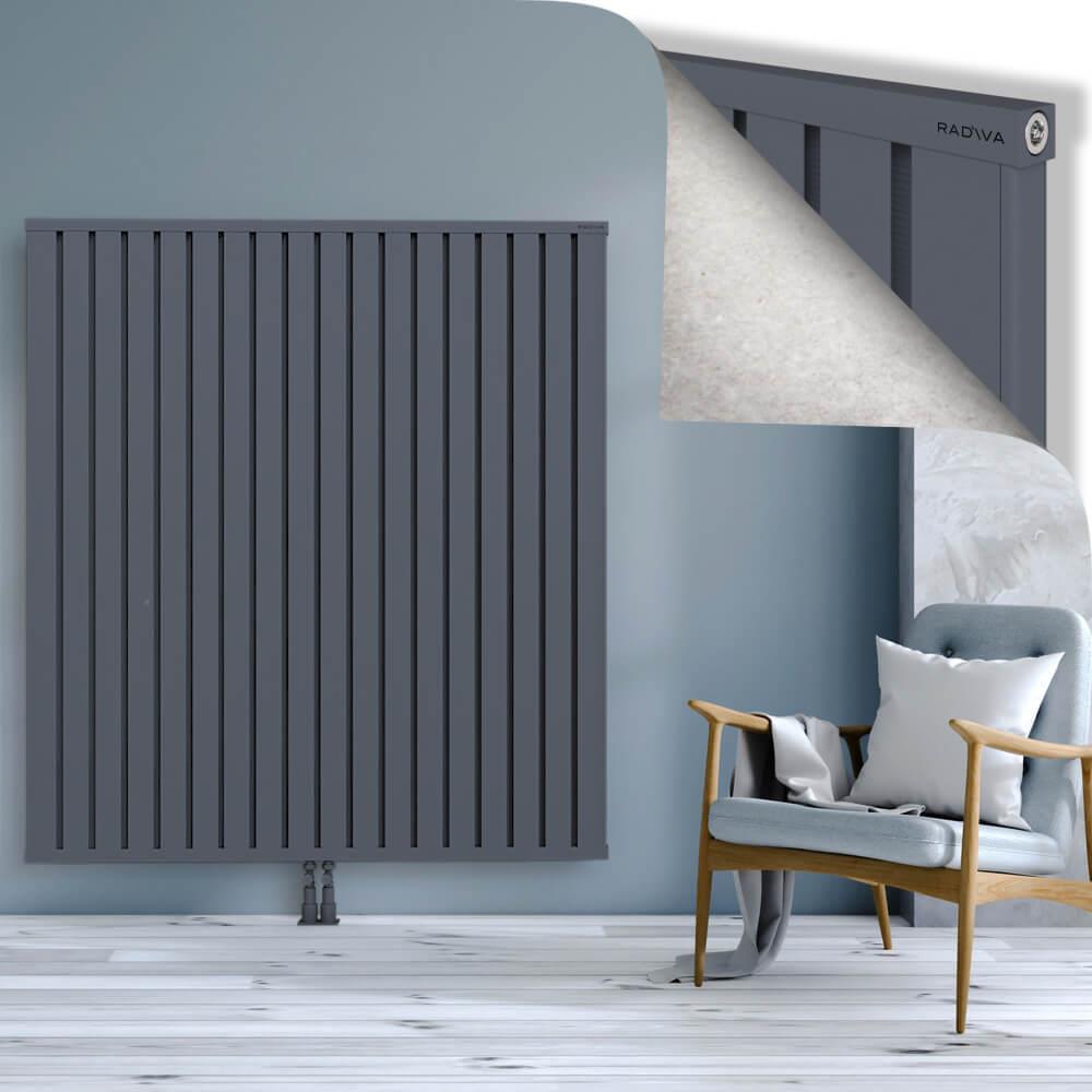 OBI Dekoratif Alüminyum Radyatör 1600x1444 Antrasit
