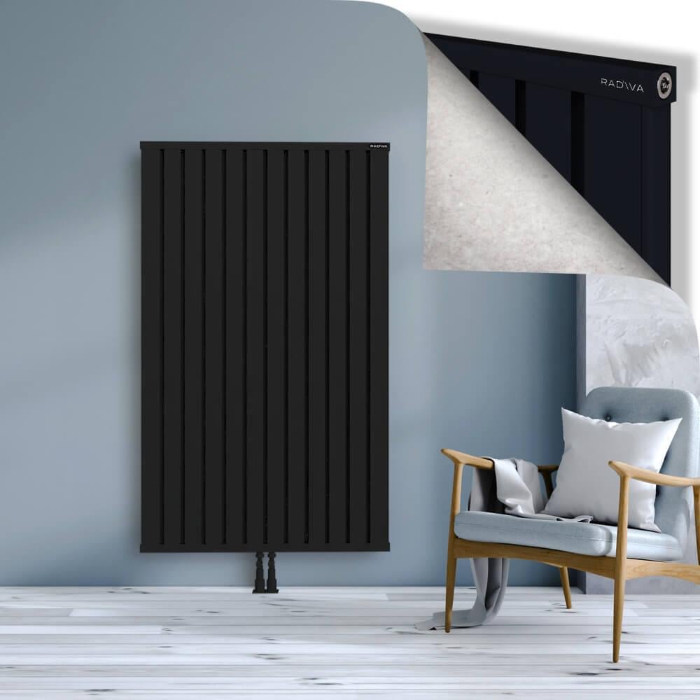 OBI Dekoratif Alüminyum Radyatör 1600x964 Siyah