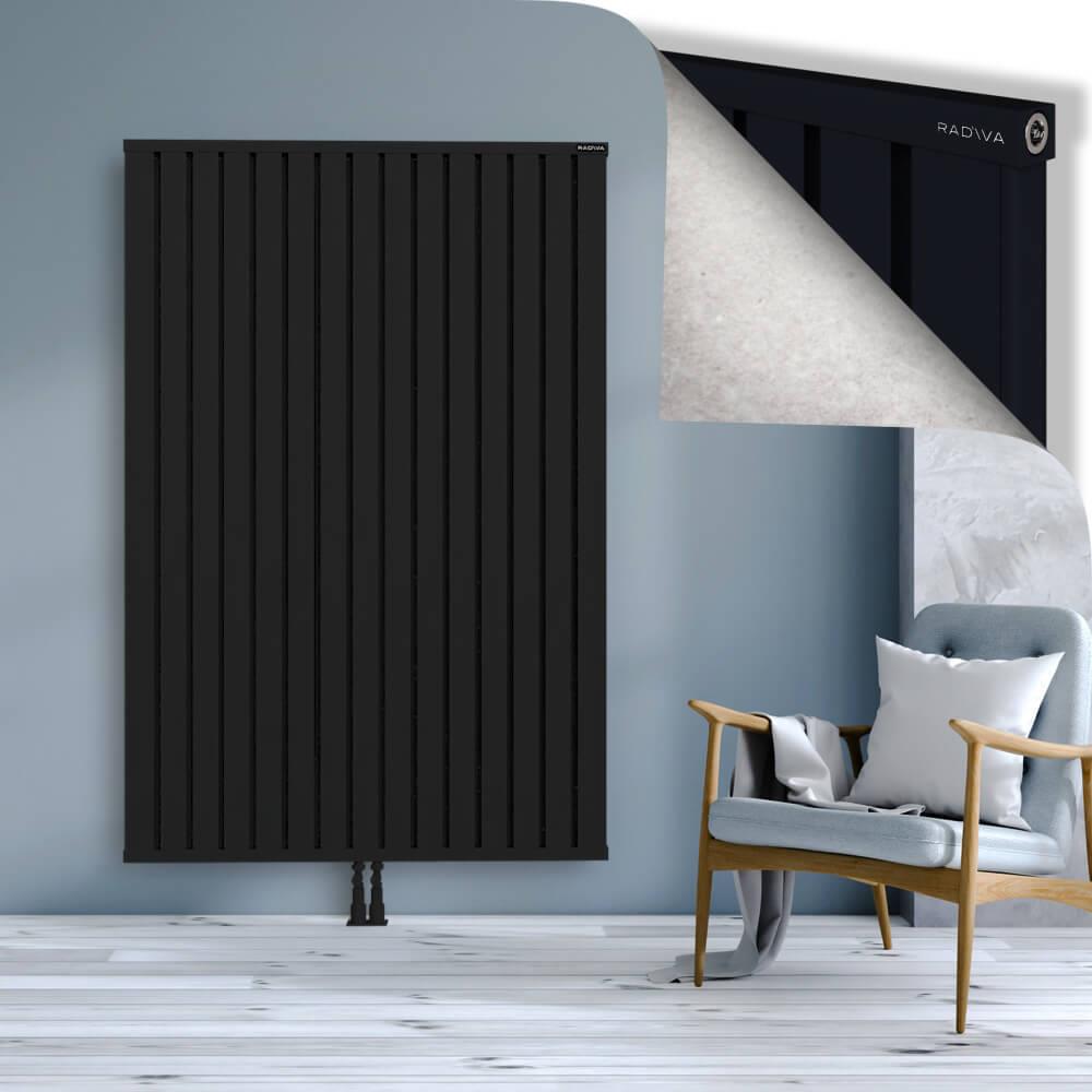 OBI Dekoratif Alüminyum Radyatör 1800x1204 Siyah