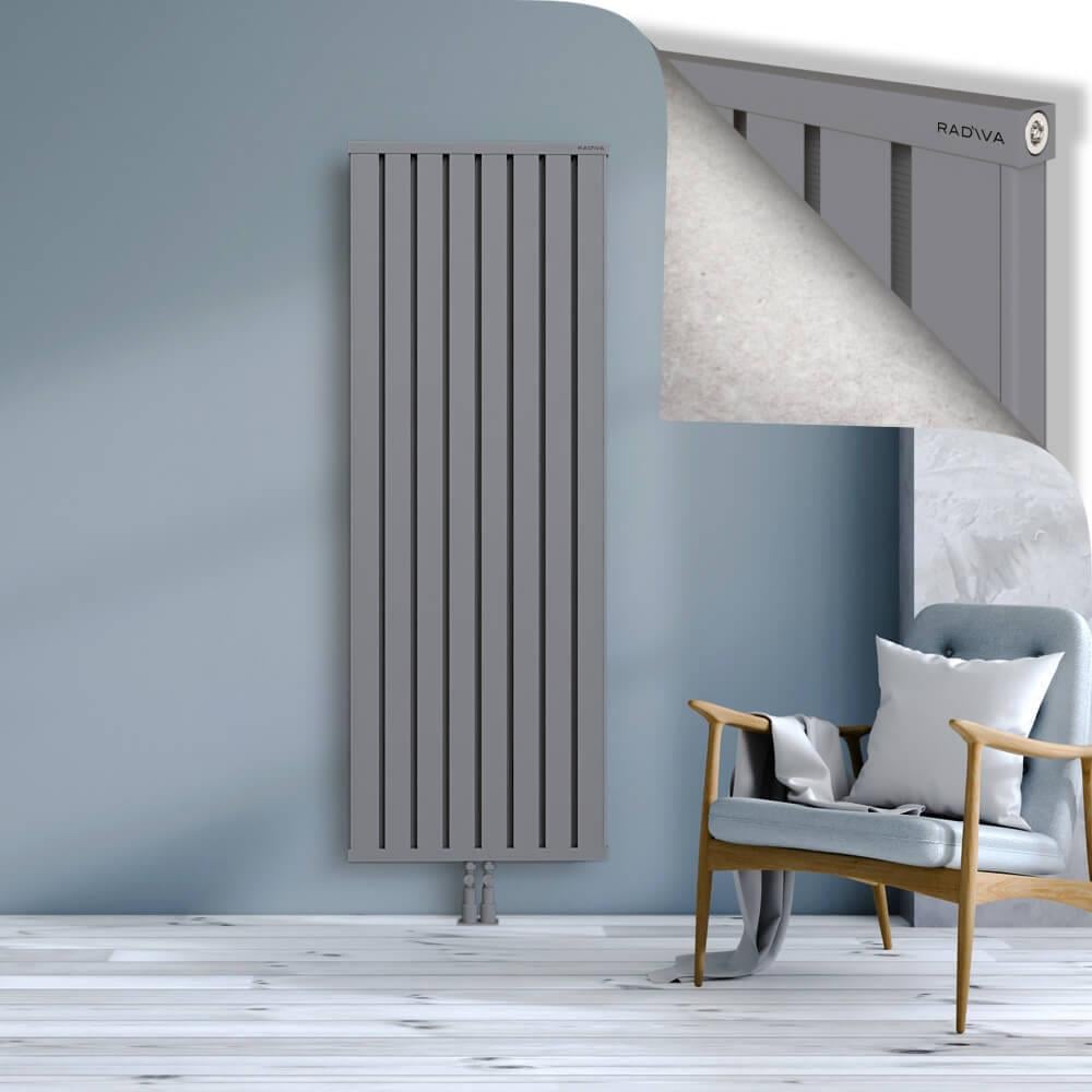 OBI Dekoratif Alüminyum Radyatör 1800x644 Gri