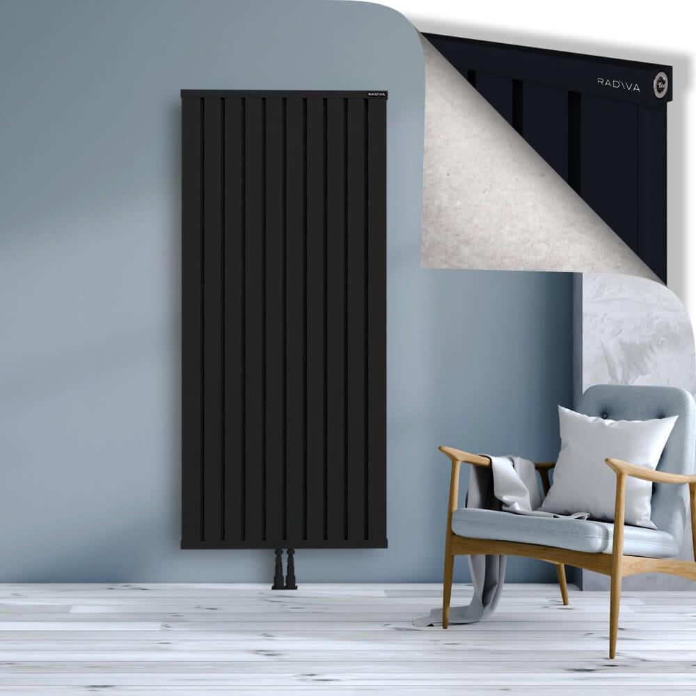 OBI Dekoratif Alüminyum Radyatör 1800x804 Siyah