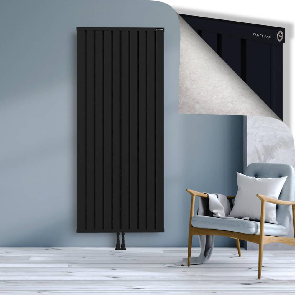 OBI Dekoratif Alüminyum Radyatör 1900x804 Siyah