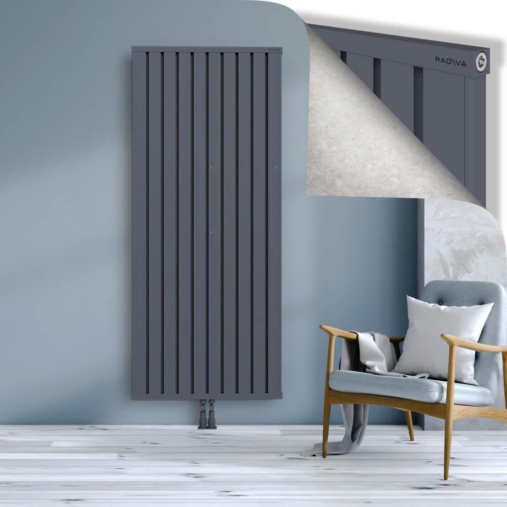 OBI Dekoratif Alüminyum Radyatör 1900x804 Antrasit