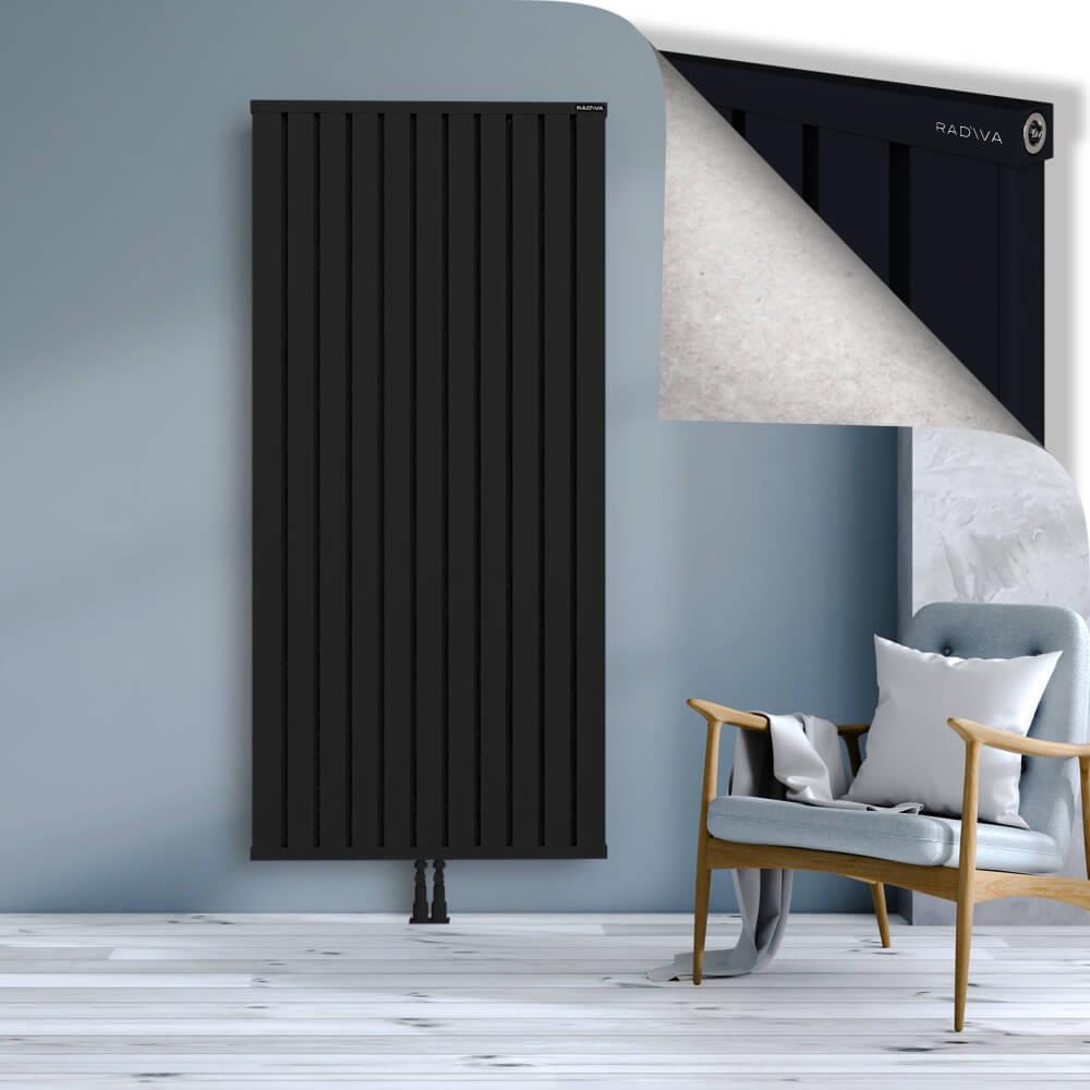 OBI Dekoratif Alüminyum Radyatör 1900x884 Siyah