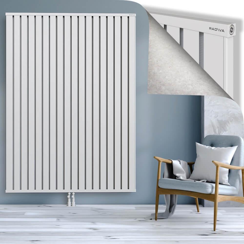 OBI Dekoratif Alüminyum Radyatör 2000x1444 Beyaz