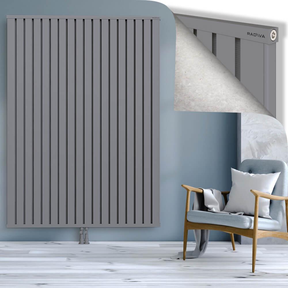 OBI Dekoratif Alüminyum Radyatör 2000x1444 Gri