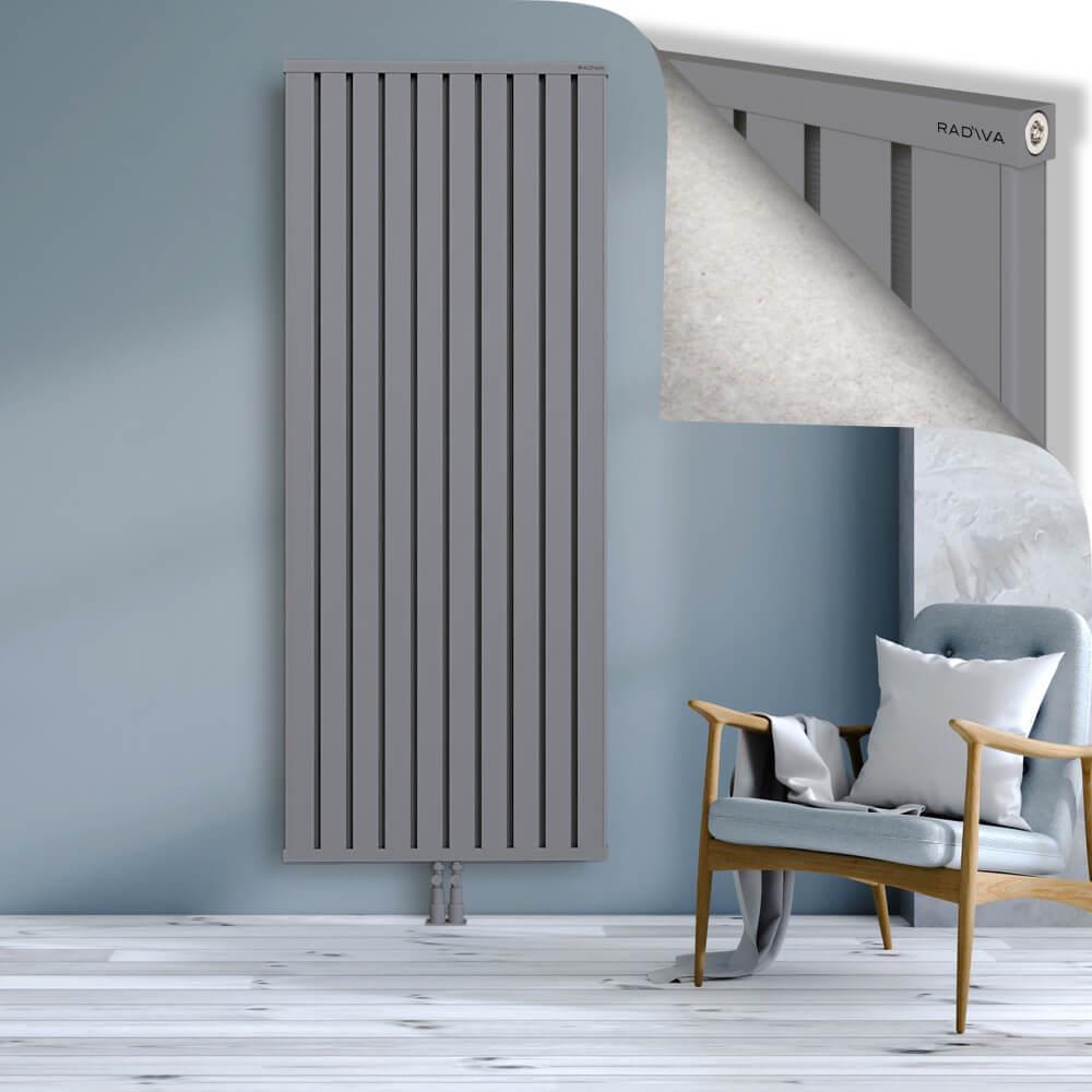 OBI Dekoratif Alüminyum Radyatör 2000x804 Gri