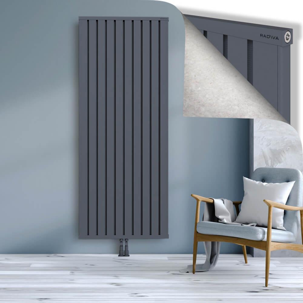 OBI Dekoratif Alüminyum Radyatör 2000x804 Antrasit