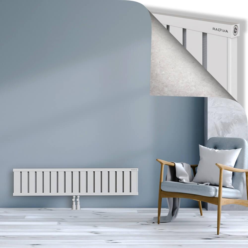 OBI Dekoratif Alüminyum Radyatör 300x1364 Beyaz