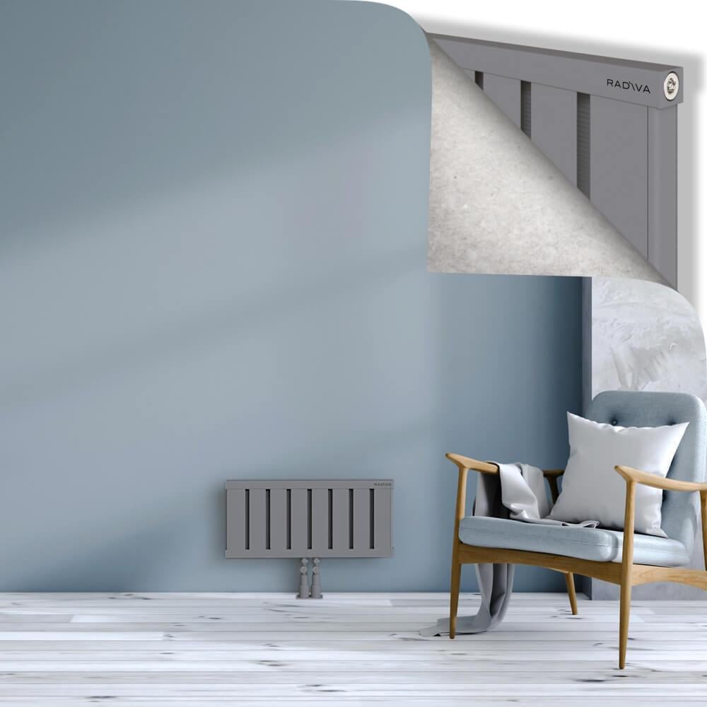 OBI Dekoratif Alüminyum Radyatör 300x644 Gri