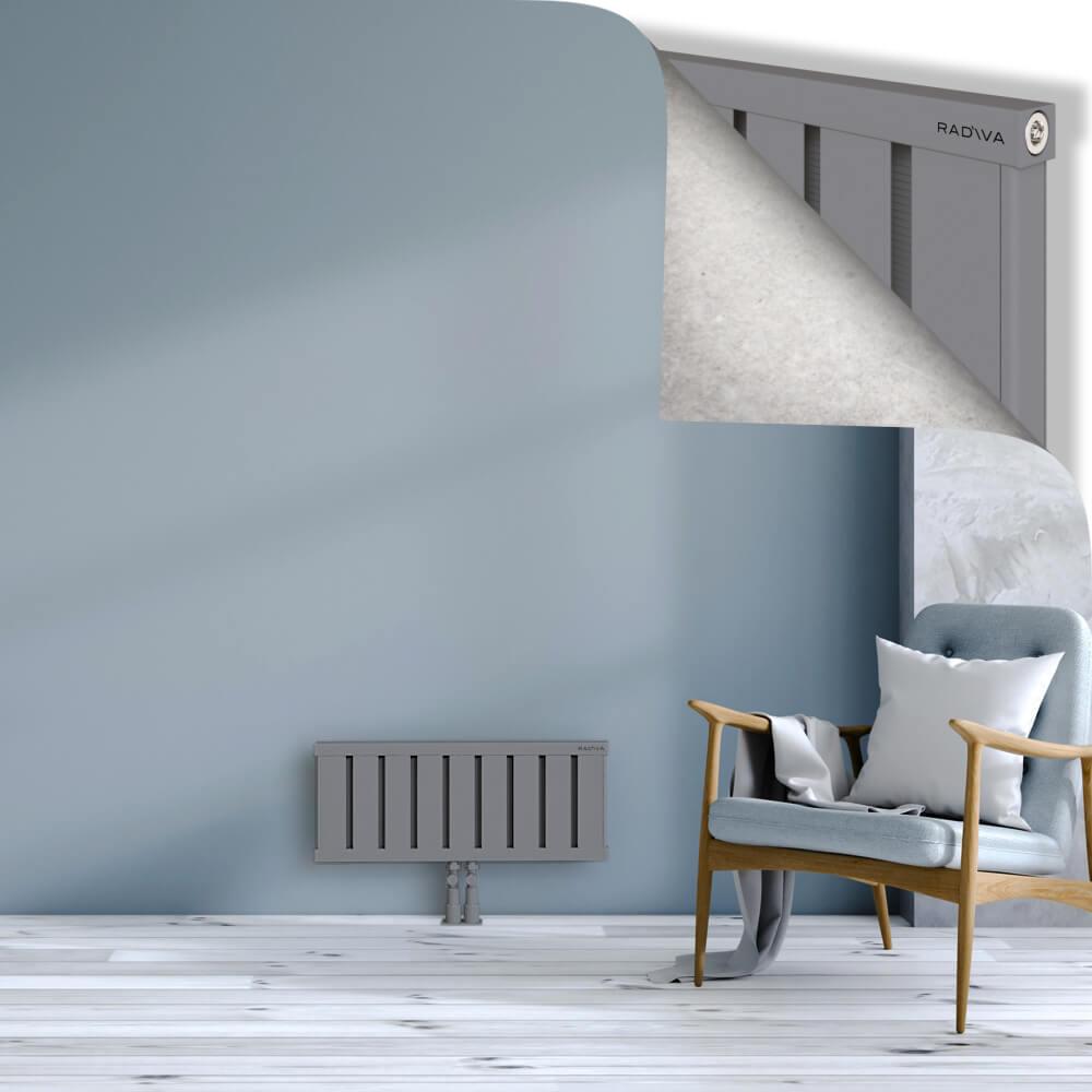 OBI Dekoratif Alüminyum Radyatör 300x724 Gri