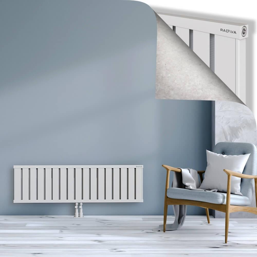 OBI Dekoratif Alüminyum Radyatör 400x1364 Beyaz