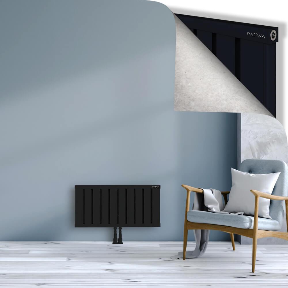 OBI Dekoratif Alüminyum Radyatör 400x804 Siyah
