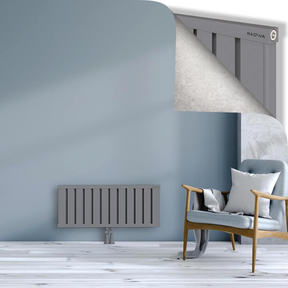 OBI Dekoratif Alüminyum Radyatör 400x964 Gri