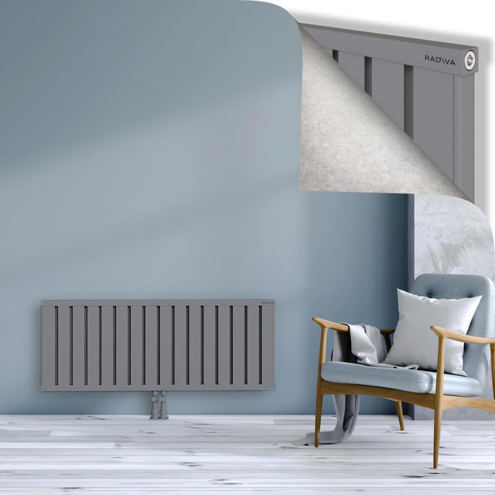 OBI Dekoratif Alüminyum Radyatör 500x1284 Gri