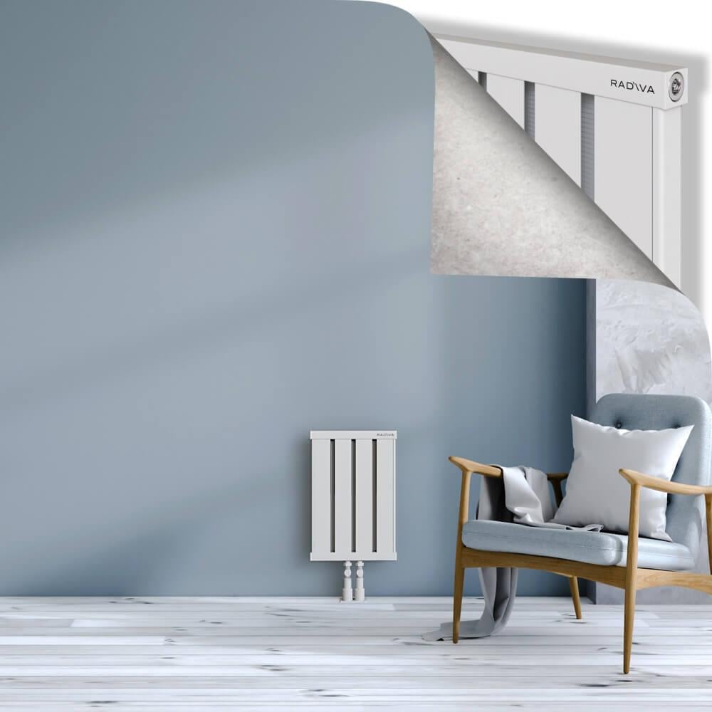 OBI Dekoratif Alüminyum Radyatör 500x324 Beyaz