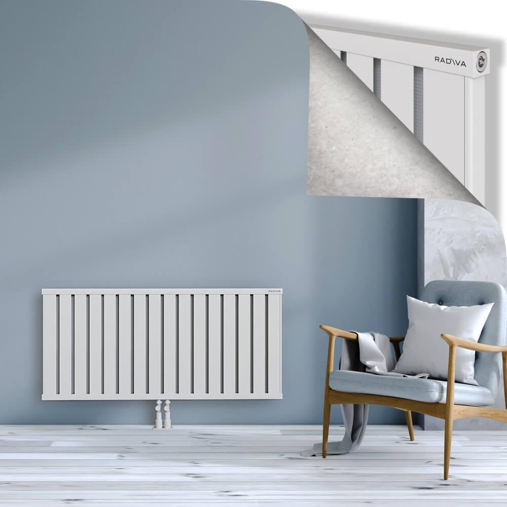 OBI Dekoratif Alüminyum Radyatör 600x1284 Beyaz