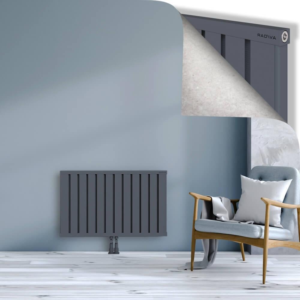 OBI Dekoratif Alüminyum Radyatör 600x964 Antrasit