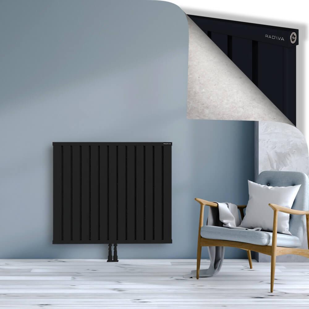 OBI Dekoratif Alüminyum Radyatör 900x1044 Siyah