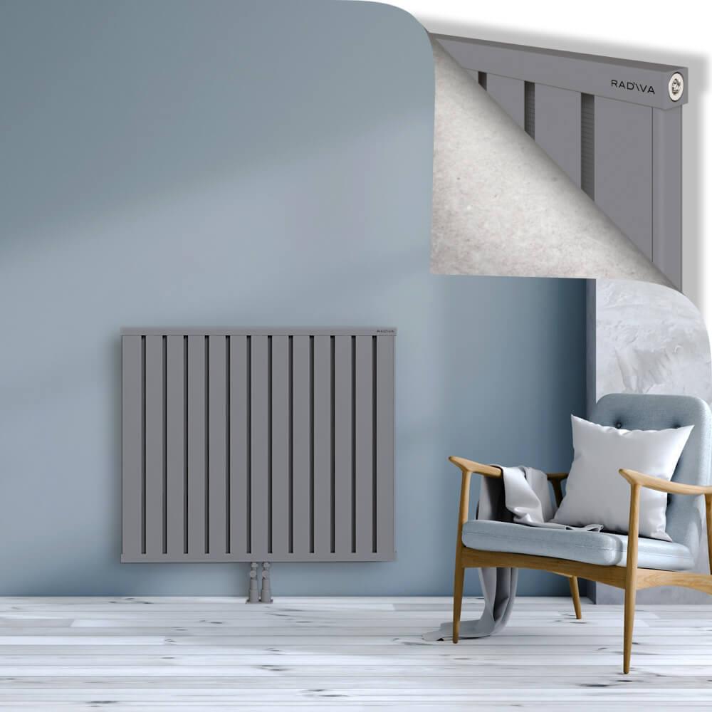 OBI Dekoratif Alüminyum Radyatör 900x1044 Gri