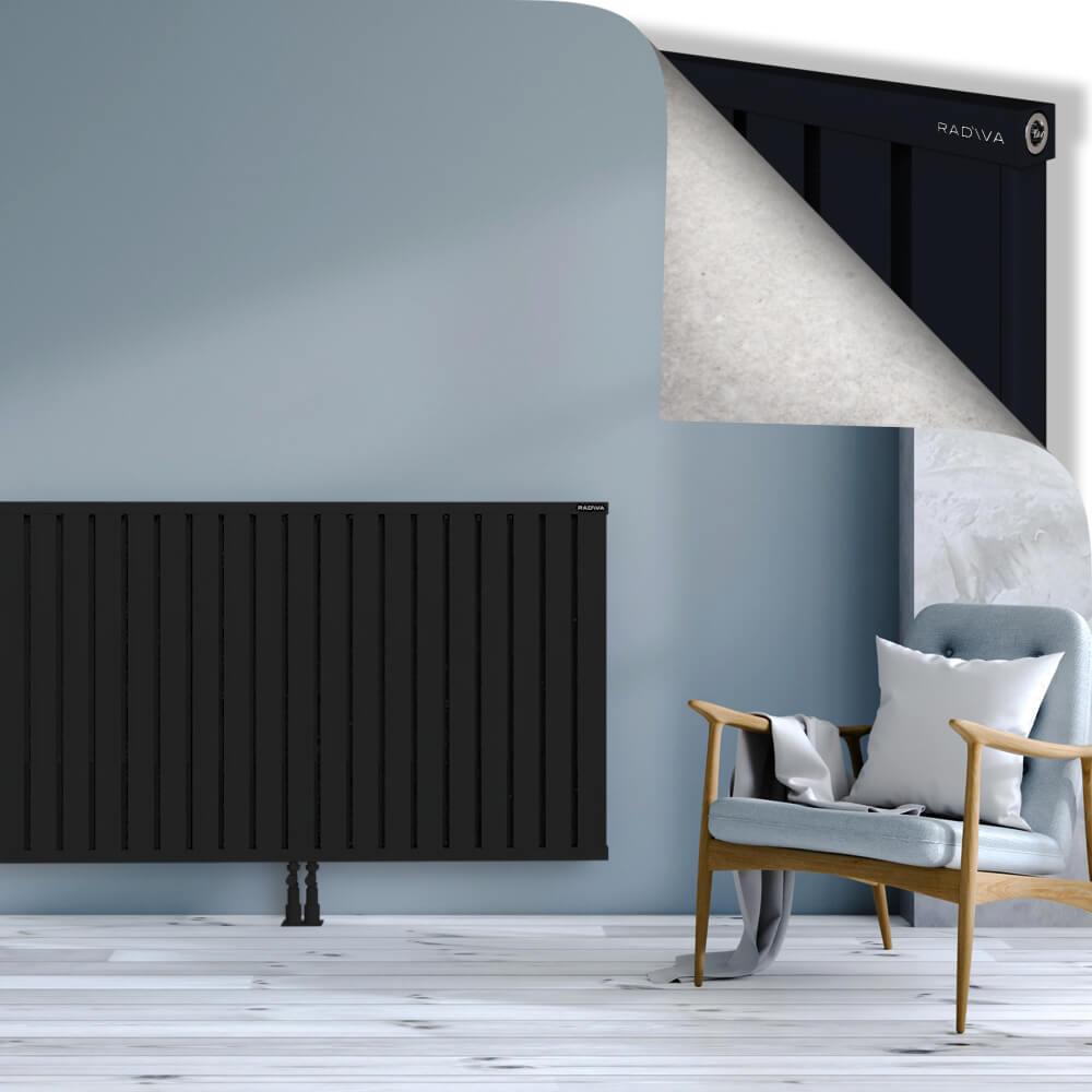 OBI Dekoratif Alüminyum Radyatör 900x1684 Siyah