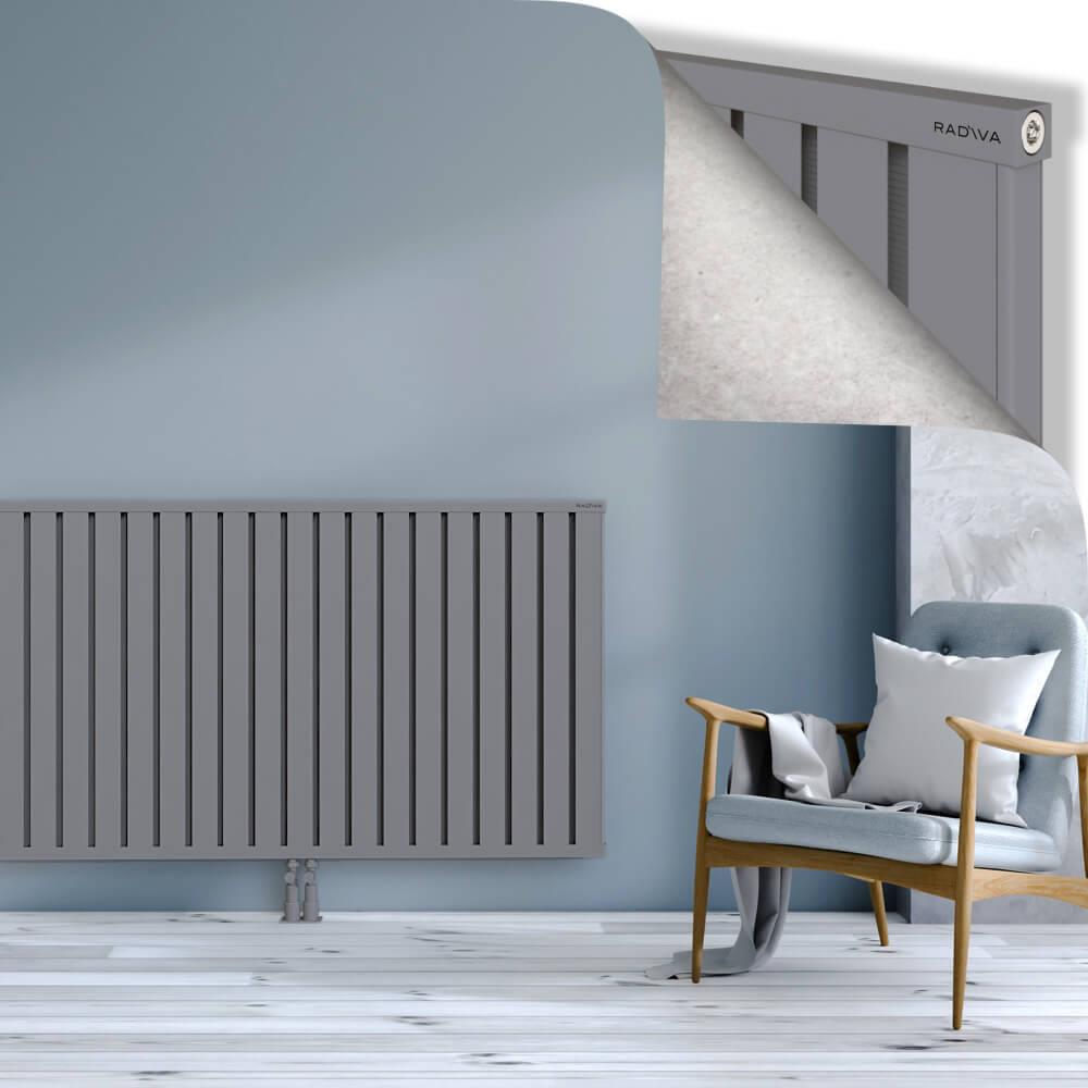 OBI Dekoratif Alüminyum Radyatör 900x2164 Gri