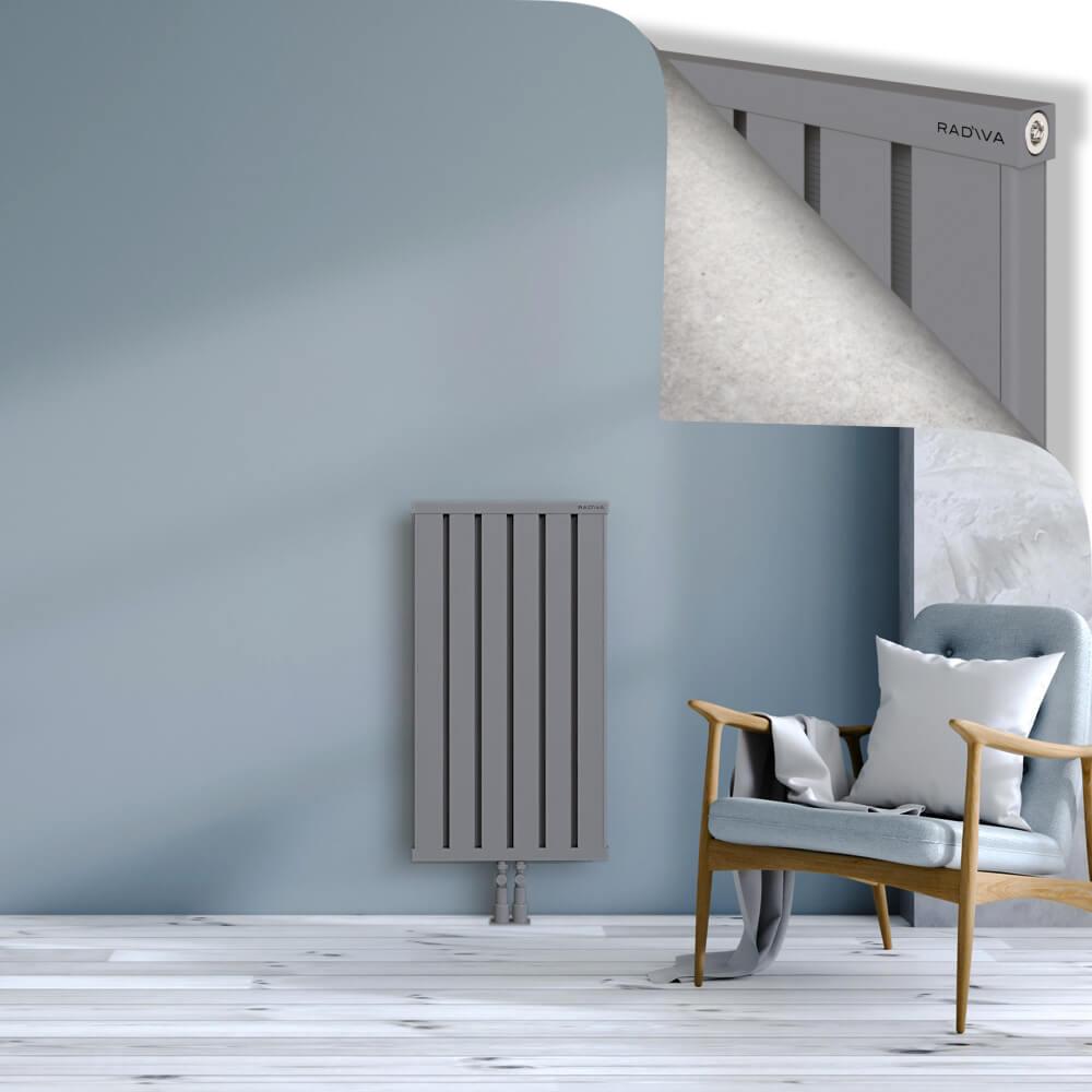OBI Dekoratif Alüminyum Radyatör 900x484 Gri