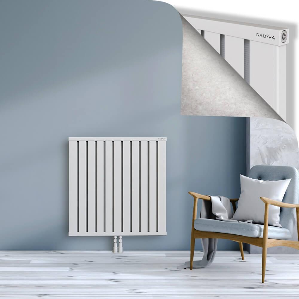 OBI Dekoratif Alüminyum Radyatör 900x884 Beyaz