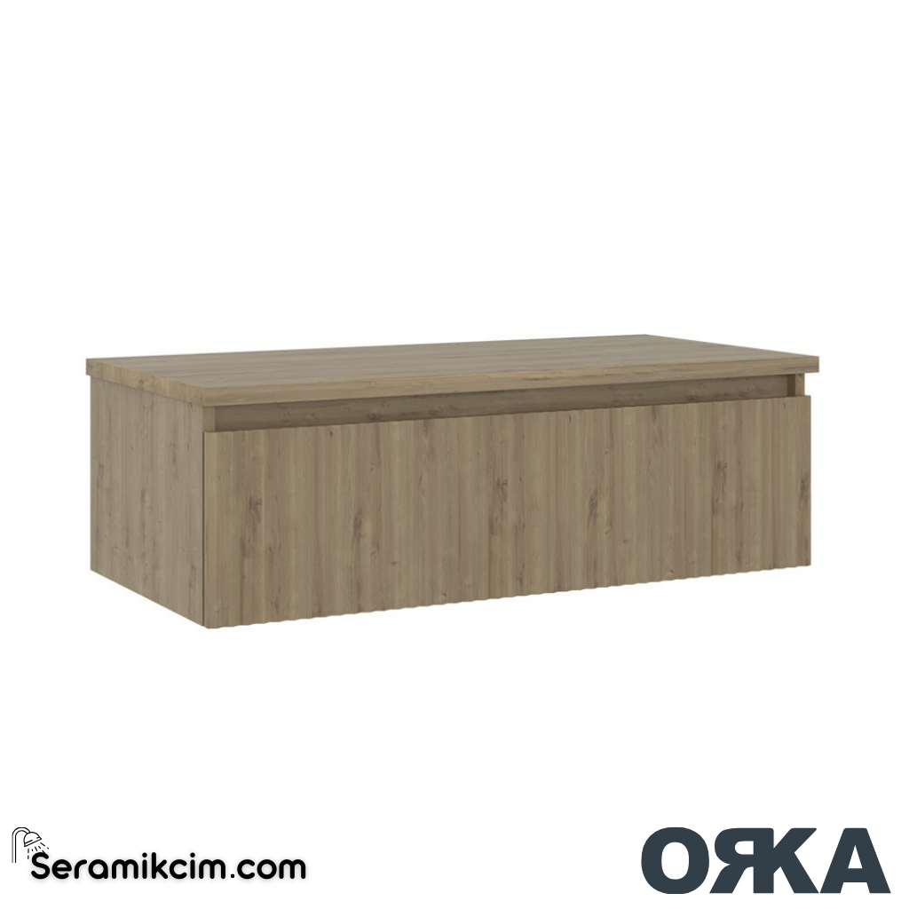 Orka Lentia 100cm Alt Yan Modül Konsol Ceviz - ORK.BYD1250