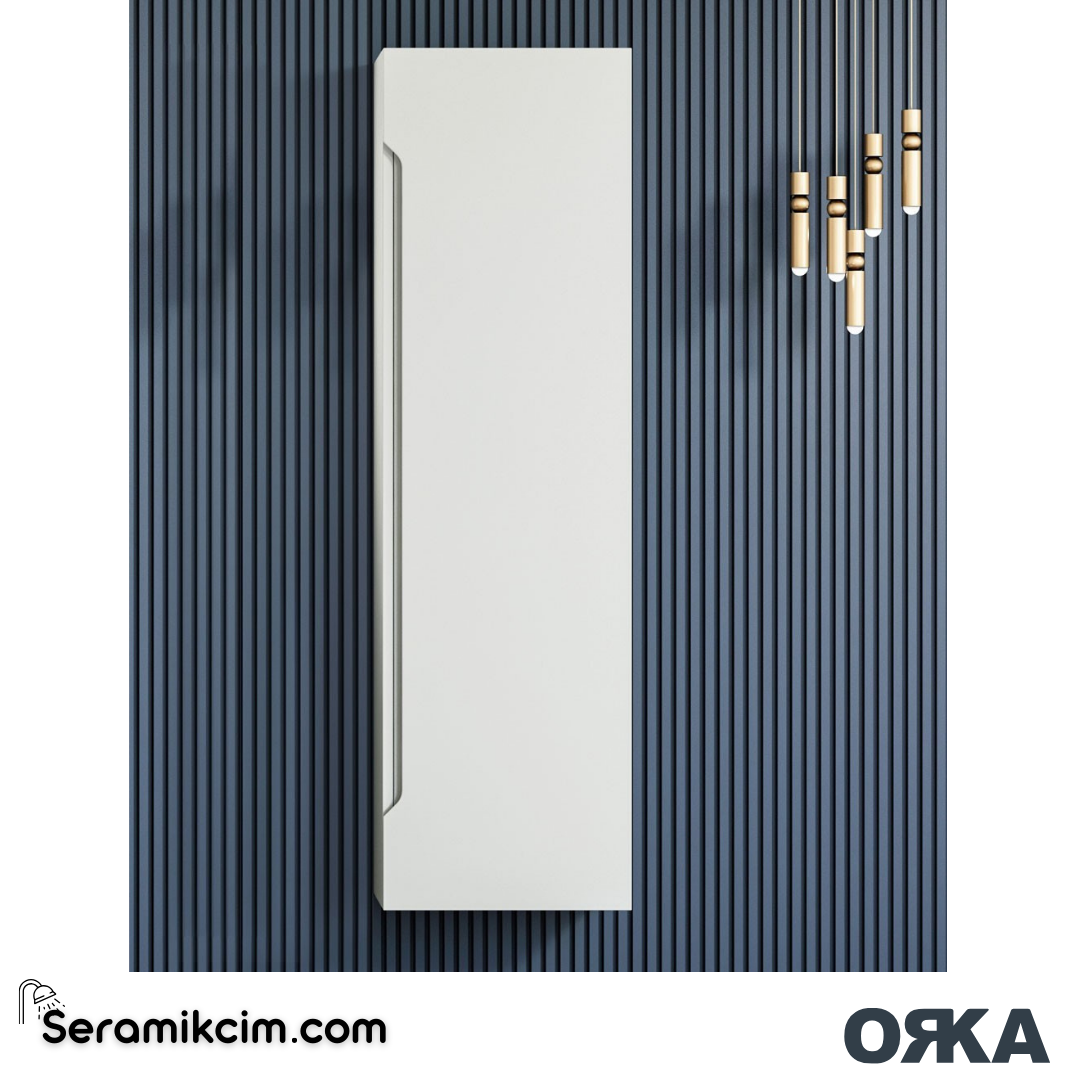 Orka Malta 40cm Boy Dolabı (Sağ-Sol) Mat Kaşmir - ORK.BYD1129