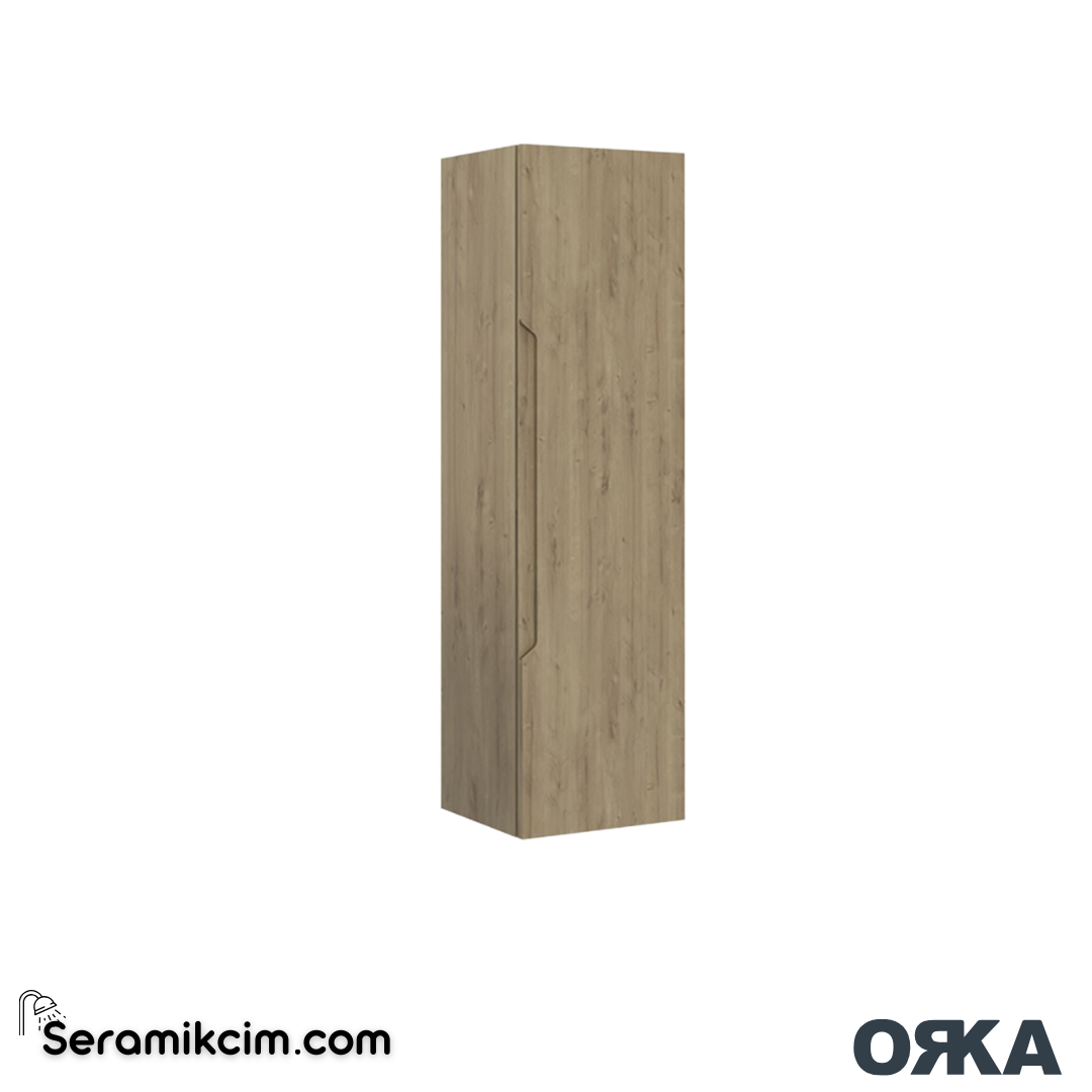 Orka Messina 40cm Boy Dolabı (Sağ-Sol) Meşe - ORK.BYD1134