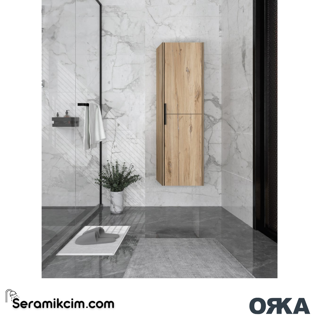 Orka Trio 35cm Boy Dolabı (Sağ-Sol) Senza - ORK.BYD1202