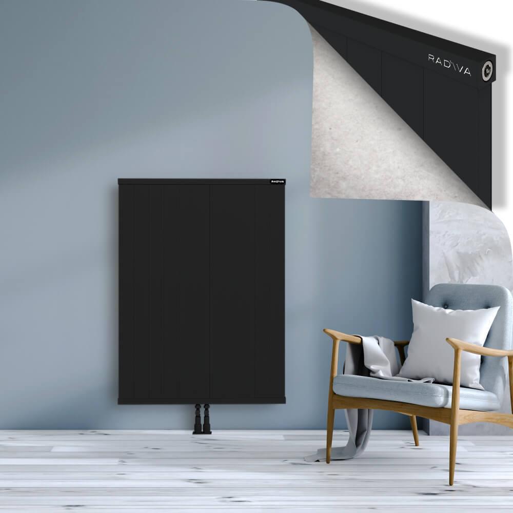 RIO Dekoratif Alüminyum Radyatör 1200x1104 Siyah