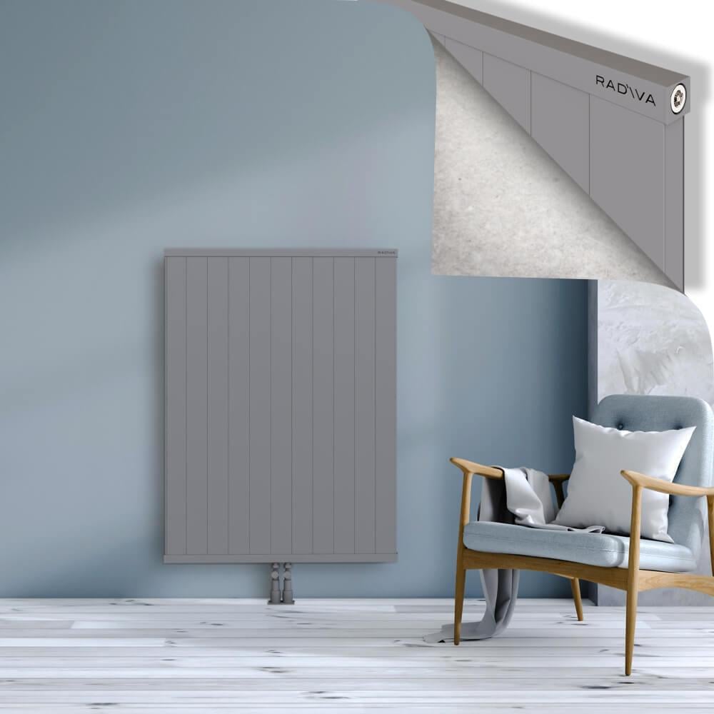 RIO Dekoratif Alüminyum Radyatör 1200x1104 Gri