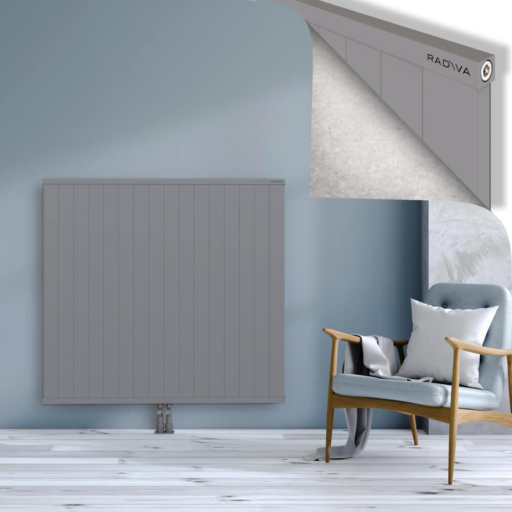 RIO Dekoratif Alüminyum Radyatör 1200x1604 Gri