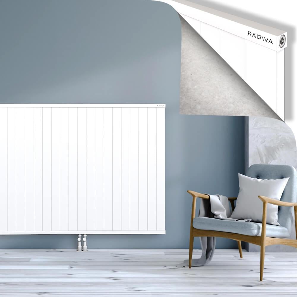 RIO Dekoratif Alüminyum Radyatör 1200x2404 Beyaz