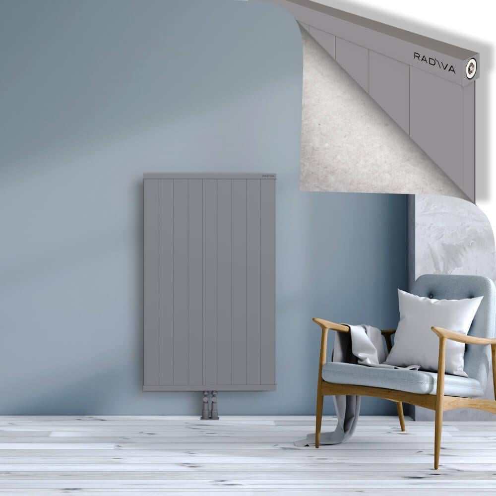 RIO Dekoratif Alüminyum Radyatör 1200x904 Gri