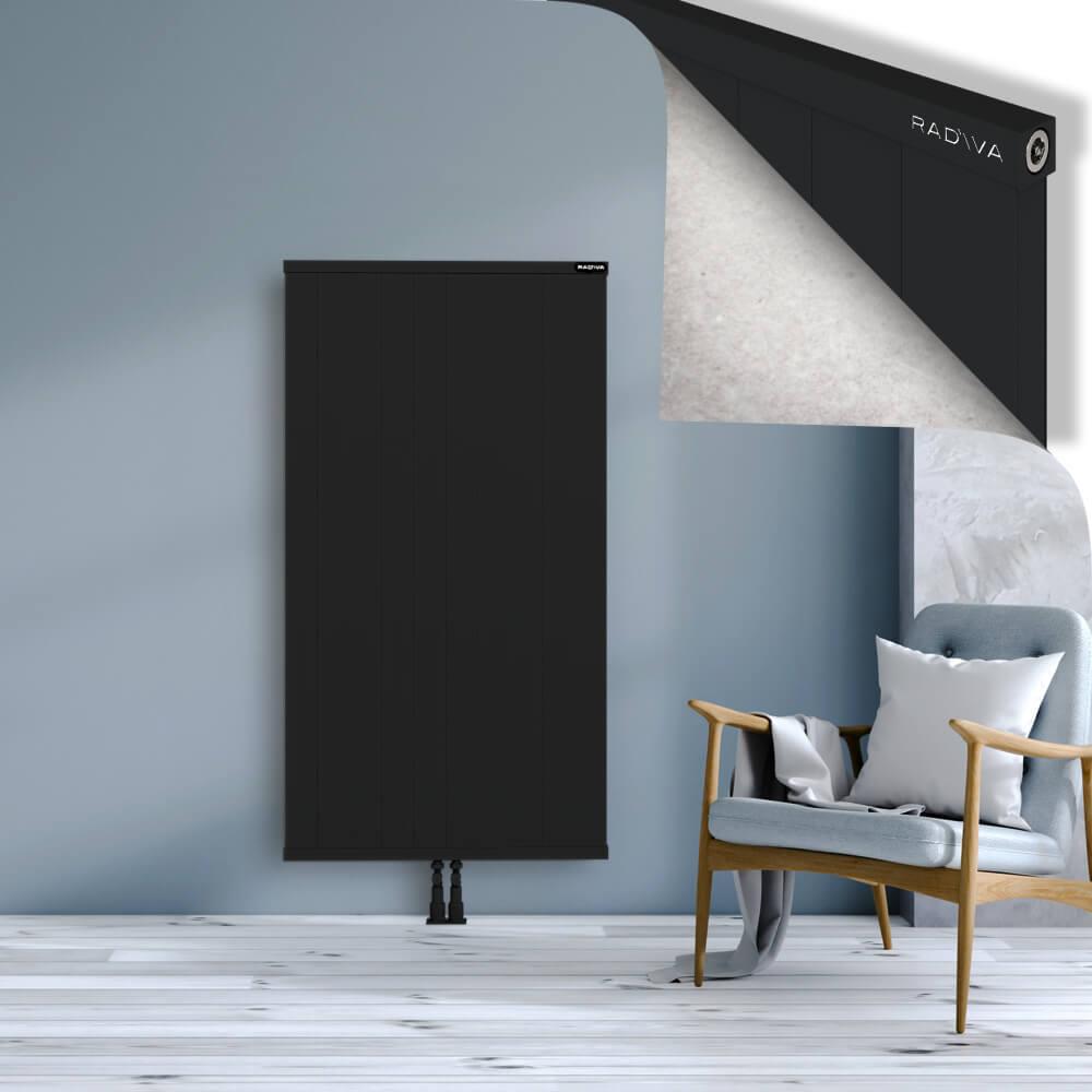 RIO Dekoratif Alüminyum Radyatör 1500x1004 Siyah
