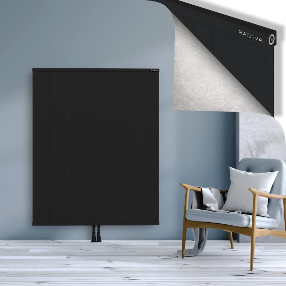 RIO Dekoratif Alüminyum Radyatör 1500x1504 Siyah