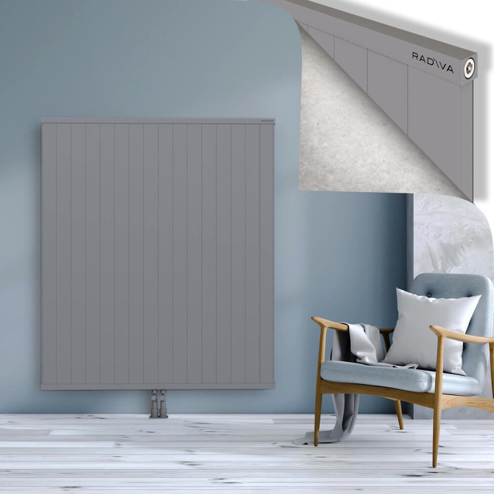 RIO Dekoratif Alüminyum Radyatör 1500x1604 Gri