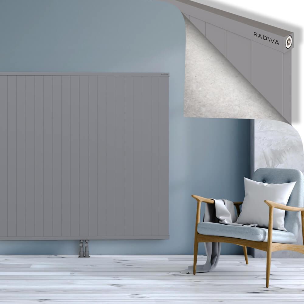 RIO Dekoratif Alüminyum Radyatör 1500x1904 Gri