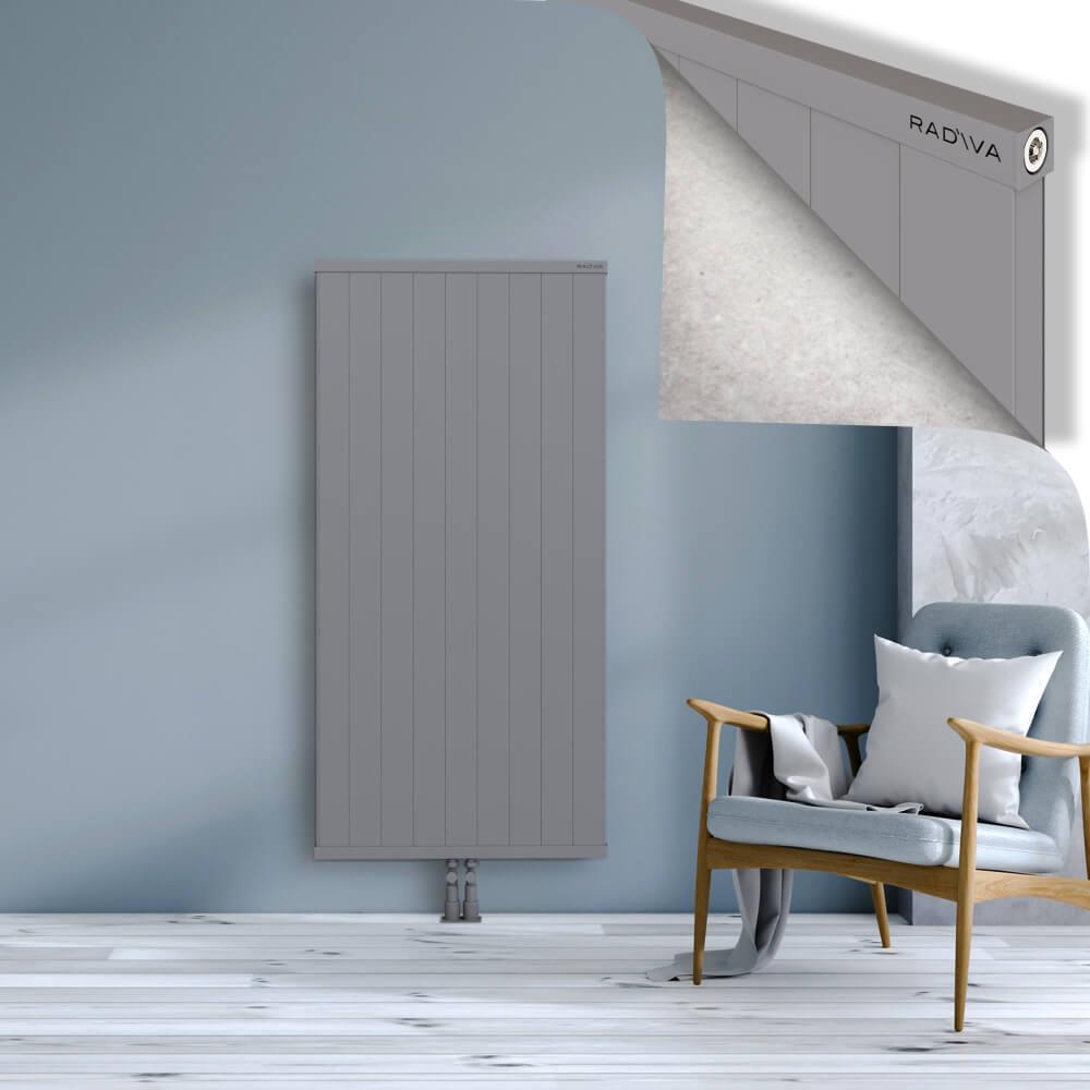 RIO Dekoratif Alüminyum Radyatör 1500x904 Gri