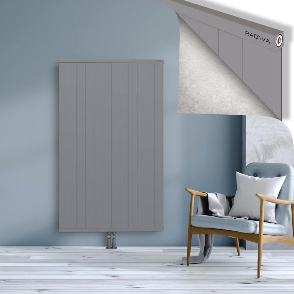 RIO Dekoratif Alüminyum Radyatör 1600x1204 Gri