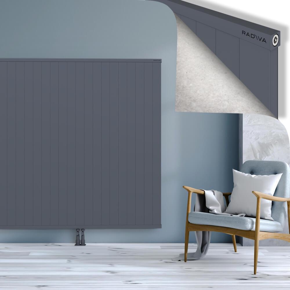 RIO Dekoratif Alüminyum Radyatör 1600x3004 Antrasit