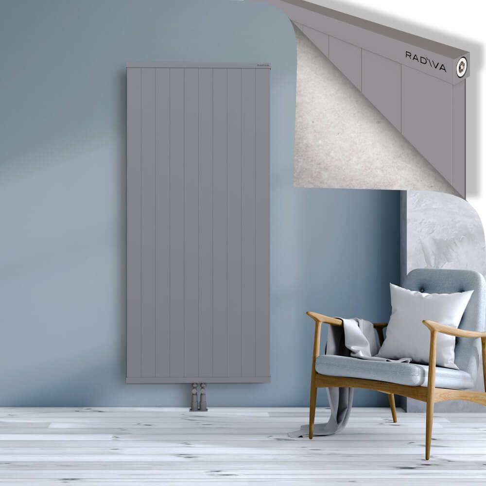 RIO Dekoratif Alüminyum Radyatör 1800x1004 Gri