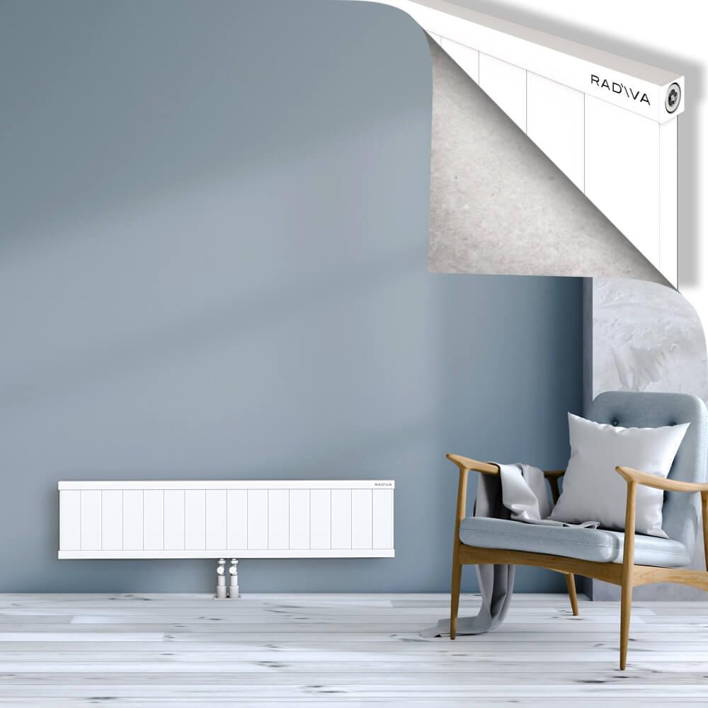 RIO Dekoratif Alüminyum Radyatör 300x1604 Beyaz