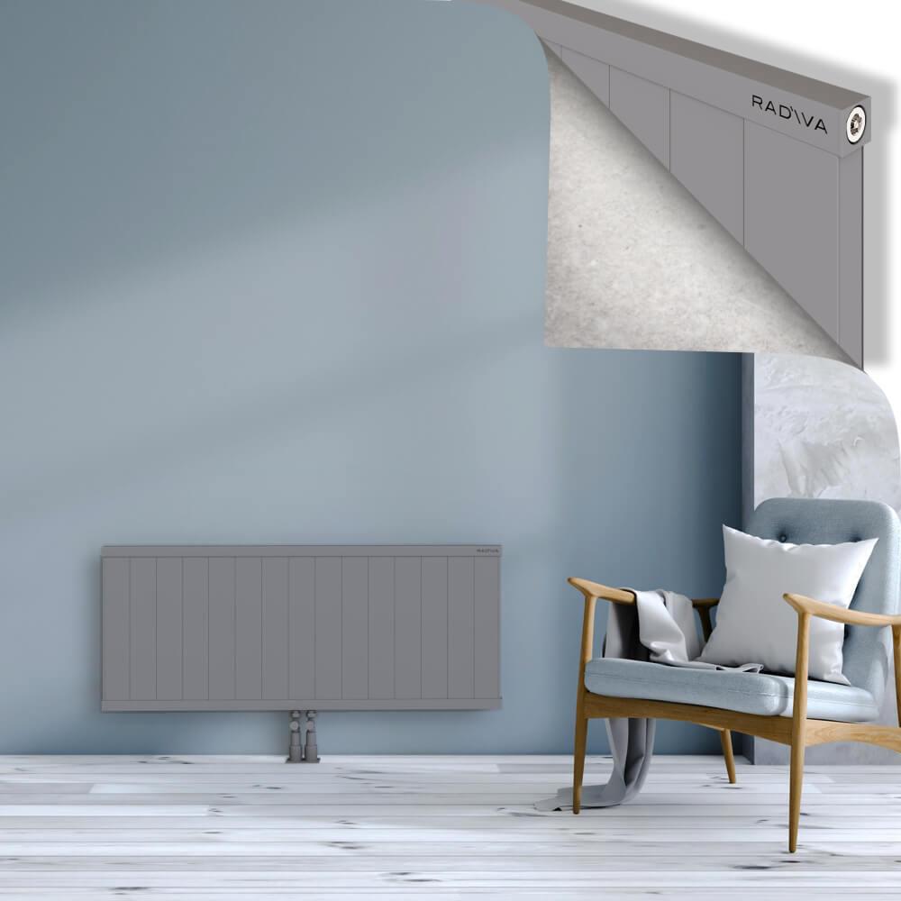 RIO Dekoratif Alüminyum Radyatör 500x1504 Gri