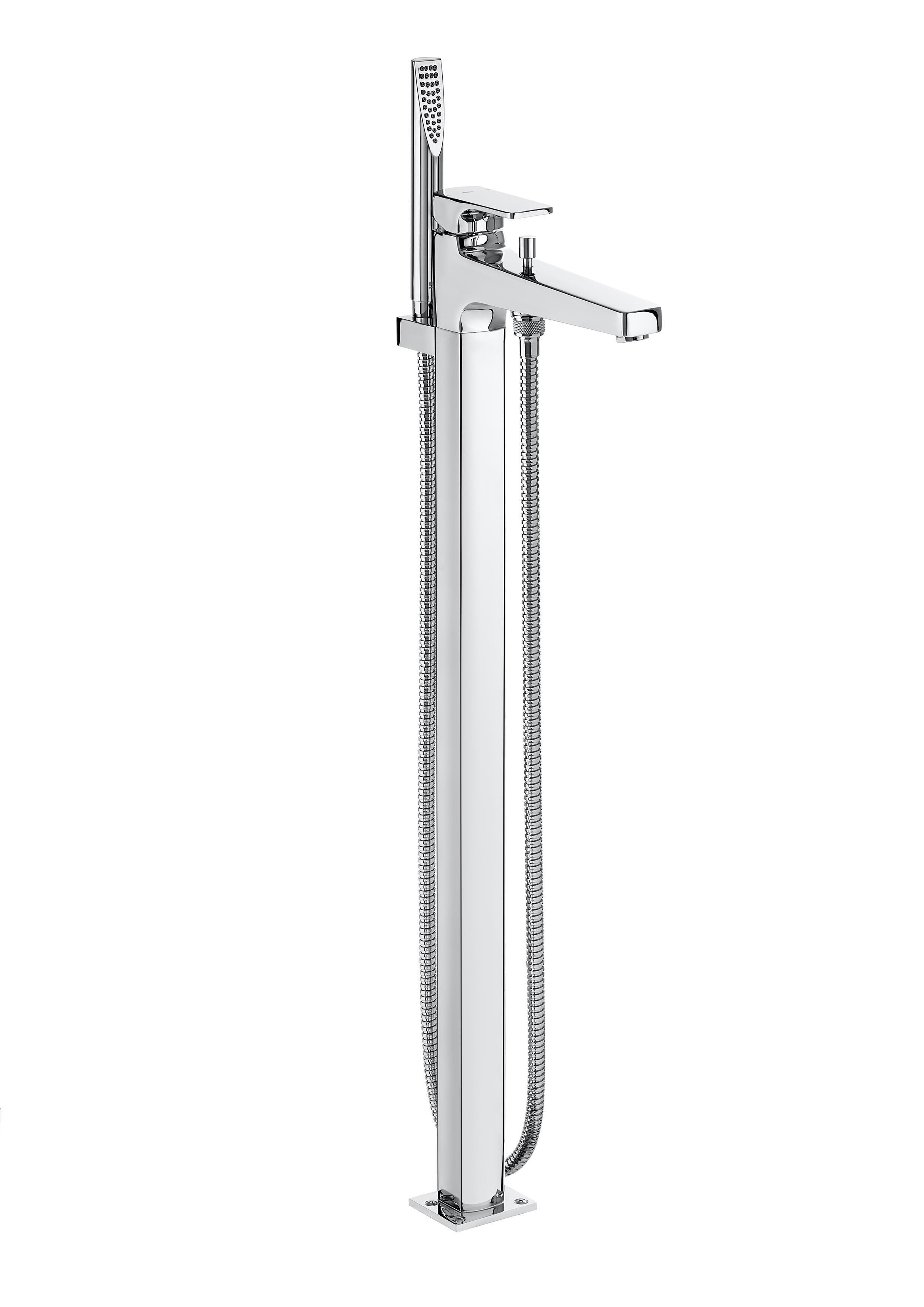 Roca L90 Yerden Montajlı Küvet Bataryası Krom A5A2701C00 - A5A2701C00