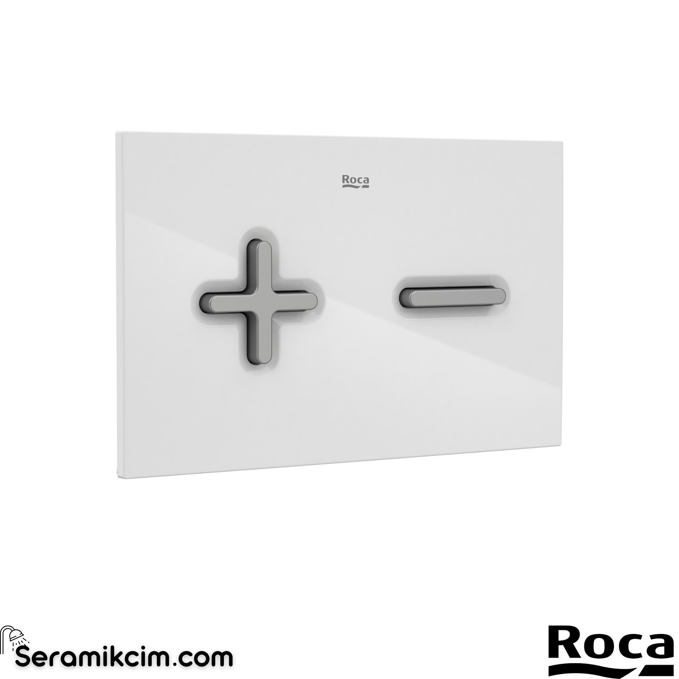 Roca PL6 Dual Kumanda Paneli, Combı A890185005
